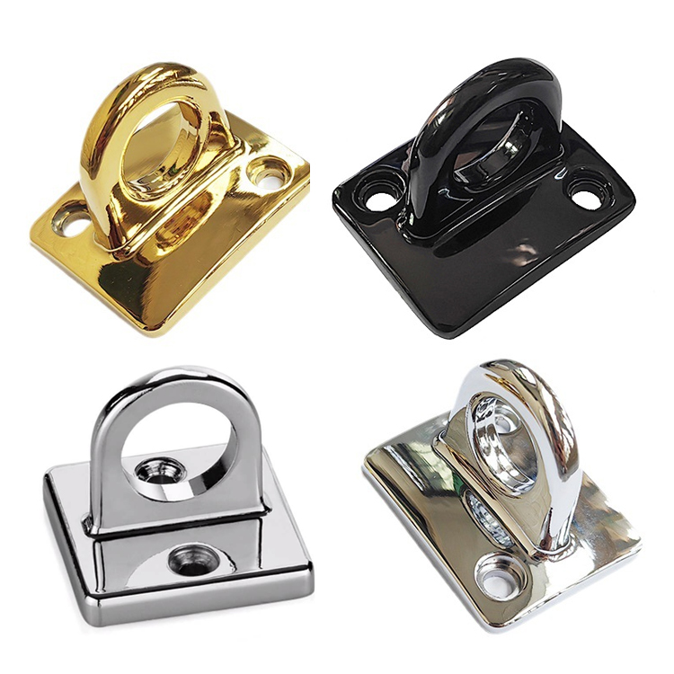 Metal Wall Plate for Stanchion Ropes