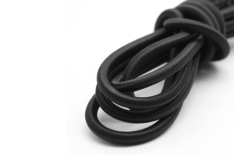 Bungee Cord (Shock Cord) with Black Color
